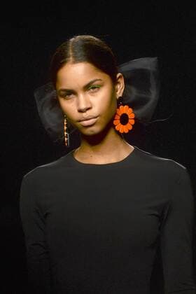 Model bei der Maria Escote Fashion Show auf der Mercedes-Benz Fashion Week Madrid Spring Summer 2016. Madrid, 21.09.2015 Maria Escoté Model 