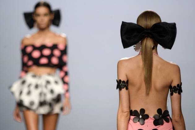 Models bei der Maria Escote Fashion Show auf der Mercedes-Benz Fashion Week Madrid Spring Summer 2016. Madrid, 21.09.2015 Maria Escoté Models 