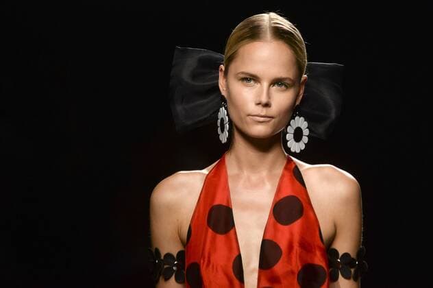 Model bei der Maria Escote Fashion Show auf der Mercedes-Benz Fashion Week Madrid Spring Summer 2016. Madrid, 21.09.2015 Maria Escoté Model 