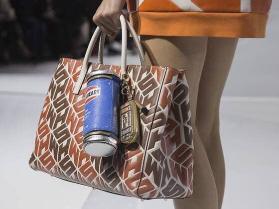 London, UK. 22 09 2015. London Fashion Week runway show of British accessories and handbag designer Anya Hindmarch at Lindley Hall. London Fashion Week, Anya Hindmarch, London, UK 