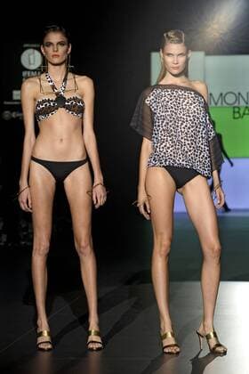 Models bei der Basmar by Montse Bassons Fashion Show auf der Mercedes-Benz Fashion Week Madrid Spring Summer 2016. Madrid, 21.09.2015 Basmar Models 