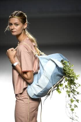 Model bei der Howl Fashion Show auf der Mercedes-Benz Fashion Week Madrid Spring Summer 2016. Madrid, 22.09.2015 Howl Model 