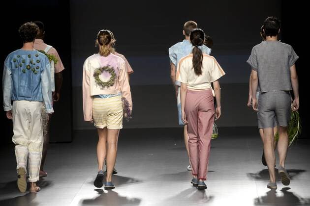 Model bei der Howl Fashion Show auf der Mercedes-Benz Fashion Week Madrid Spring Summer 2016. Madrid, 22.09.2015 Howl Model 
