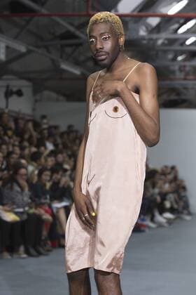 London, UK. 22 09 2015. London Fashion Week SS16 ready-to-wear runway show of designer Ashish at the BFC Show Space in Brewer Street. London Fashion Week, Ashish, London, UK 