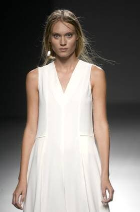 Model bei der Azabala Fashion Show auf der Mercedes-Benz Fashion Week Madrid Spring Summer 2016. Madrid, 22.09.2015 Azabala Model 