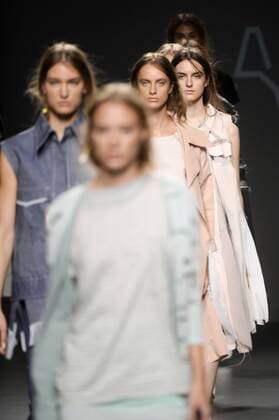 Models bei der Azabala Fashion Show auf der Mercedes-Benz Fashion Week Madrid Spring Summer 2016. Madrid, 22.09.2015 Azabala Model 