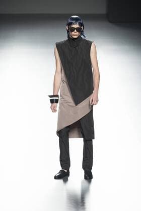 Sept. 22, 2015 - Madrid, Madrid, Spain - A model on the runway at the 44 Show during Mercedes-Benz Fashion Week Madrid Spring Summer 2015 16 at Ifema on September 22, 2015 in Madrid, Spain. Madrid Spain  - ZUMAn230