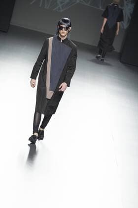 Sept. 22, 2015 - Madrid, Madrid, Spain - A model on the runway at the 44 Show during Mercedes-Benz Fashion Week Madrid Spring Summer 2015 16 at Ifema on September 22, 2015 in Madrid, Spain. Madrid Spain  - ZUMAn230