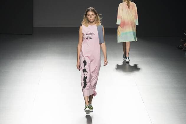 Sept. 22, 2015 - Madrid, Spain - A model showcases designs by Paloma Suarez on the runway at the Paloma Suarez show during Mercedes-Benz Fashion Week Madrid Spring Summer 2015 16 at Ifema on September 22, 2015 in Madrid, Spain. Madrid Spain  - ZUMAn230