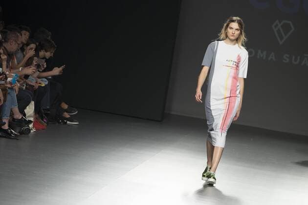 Sept. 22, 2015 - Madrid, Spain - A model showcases designs by Paloma Suarez on the runway at the Paloma Suarez show during Mercedes-Benz Fashion Week Madrid Spring Summer 2015 16 at Ifema on September 22, 2015 in Madrid, Spain. Madrid Spain  - ZUMAn230
