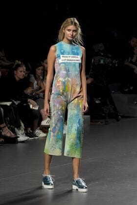 Sept. 22, 2015 - Madrid, Madrid, Spain - A model showcases designs by Paloma Suarez on the runway at the Paloma Suarez show during Mercedes-Benz Fashion Week Madrid Spring Summer 2015 16 at Ifema on September 22, 2015 in Madrid, Spain. Madrid Spain  - ZUMAn230