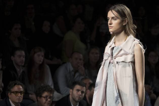 Sept. 22, 2015 - Madrid, Spain - A model showcases designs by Azabala on the runway at the Azabala show during Mercedes-Benz Fashion Week Madrid Spring Summer 2015 16 at Ifema on September 22, 2015 in Madrid, Spain. Madrid Spain  - ZUMAn230