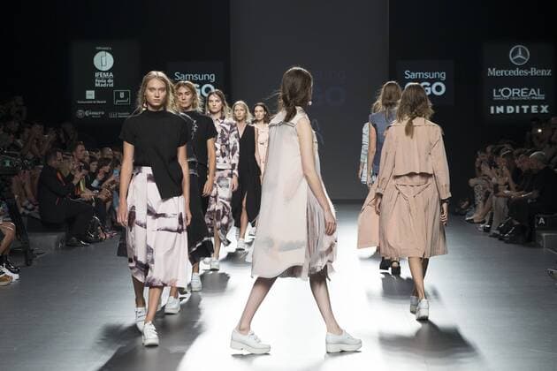 Sept. 22, 2015 - Madrid, Madrid, Spain - A model showcases designs by Azabala on the runway at the Azabala show during Mercedes-Benz Fashion Week Madrid Spring Summer 2015 16 at Ifema on September 22, 2015 in Madrid, Spain. Madrid Spain  - ZUMAn230