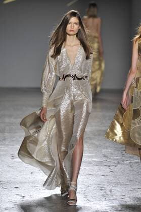 Milan Fashion Week, Women Spring Summer 2016. Milano, Moda Donna, Primavera Estate 2016.GENNY Catwalk. Pictured: models  RiccardoxGiordano