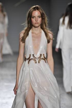 Milan Fashion Week, Women Spring Summer 2016. Milano, Moda Donna, Primavera Estate 2016.GENNY Catwalk. Pictured: models  RiccardoxGiordano