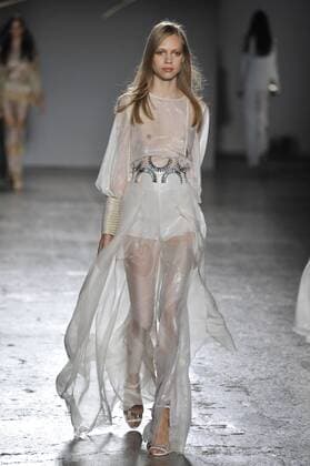 Milan Fashion Week, Women Spring Summer 2016. Milano, Moda Donna, Primavera Estate 2016.GENNY Catwalk. Pictured: models  RiccardoxGiordano