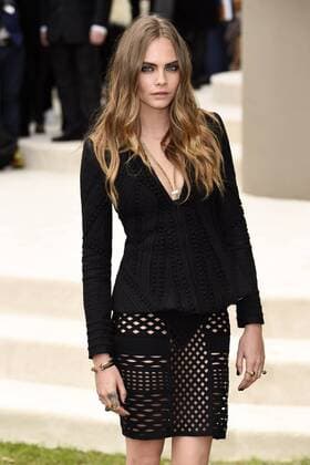 Cara Delevingne bei der Burberry Prorsum Fashion Show auf der London Fashion Week SS16. London, 21.09.2015 Cara Delevingne 