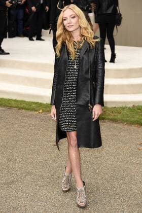 Clara Paget bei der Burberry Prorsum Fashion Show auf der London Fashion Week SS16. London, 21.09.2015 