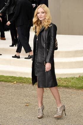 Clara Paget bei der Burberry Prorsum Fashion Show auf der London Fashion Week SS16. London, 21.09.2015 