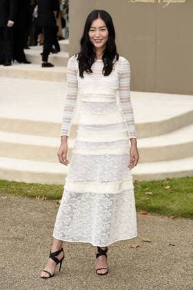 Liu Wen bei der Burberry Prorsum Fashion Show auf der London Fashion Week SS16. London, 21.09.2015 Liu Wen 