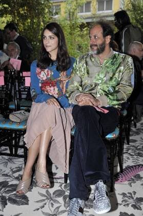 Milan Fashion Week, Women Spring Summer 2016. Milano, Moda Donna, Primavera Estate 2016.GUCCI arrivals Pictured: Luca Guadagnino  RiccardoxGiordano