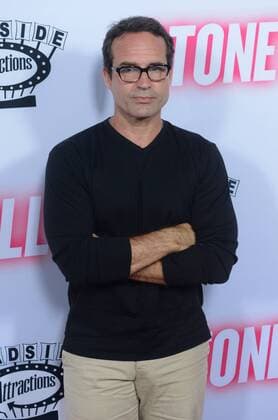 Actor Jason Patric attends the premiere of the motion picture drama Stonewall at the Pacific Design Center in Los Angeles on September 23, 2015. Storyline: The plot revolves around the 1969 Stonewall Riots, the violent clash that kicked off the gay rights movement in New York City.  LAP2015092329 JIMxRUYMEN