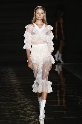 Milan Fashion Week, Women Spring Summer 2016. Milano, Moda Donna, Primavera Estate 2016. FRANCESCO SCOGNAMIGLIO catwalk Pictured: models  Fotosicki