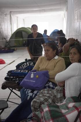 Sept. 24, 2015 - Mexico City, Mexico City, MX - Parents of the 43 missing Ayotzinapa students began a hunger strike ahead of the one-year anniversary of the tragedy, in central Mexico City on Thursday. Mexico City MX - ZUMAa136