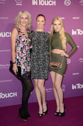 Nina Bauer, Julia Schindler und Anna Hiltrop beim InTouch Icons & Idols Lifestyle-Event im Medienhafen. Düsseldorf, 24.09.2015 Foto:xO.xHausenx xFuturexImage