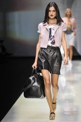 Milan Fashion Week, Women Spring Summer 2016. Milano, Moda Donna, Primavera Estate 2016. EMPORIO ARMANI catwalk Pictured:models  RiccardoxGiordano Fotosicki