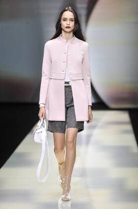 Milan Fashion Week, Women Spring Summer 2016. Milano, Moda Donna, Primavera Estate 2016. EMPORIO ARMANI catwalk Pictured:models  RiccardoxGiordano Fotosicki