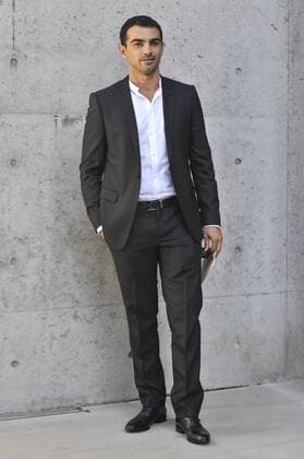 Milan Fashion Week, Women Spring Summer 2016. Milano, Moda Donna, Primavera Estate 2016. EMPORIO ARMANI arrivals Pictured: Primo Reggiani  RiccardoxGiordano Fotosicki