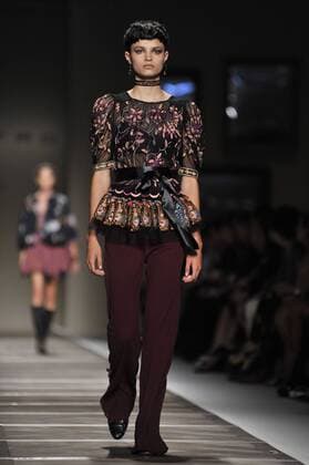 Milan Fashion Week, Women Spring Summer 2016. Milano, Moda Donna, Primavera Estate 2016. ETRO catwalk Pictured: models  RiccardoxGiordano Fotosicki