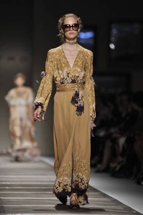 Milan Fashion Week, Women Spring Summer 2016. Milano, Moda Donna, Primavera Estate 2016. ETRO catwalk Pictured: models  RiccardoxGiordano Fotosicki