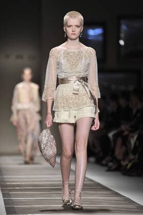 Milan Fashion Week, Women Spring Summer 2016. Milano, Moda Donna, Primavera Estate 2016. ETRO catwalk Pictured: models  RiccardoxGiordano Fotosicki