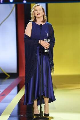 Sept. 25, 2015 - San Sebastian, Euskadi, Spain - Emily Watson receives the Donosti Lifetime Achievement Award at the Kursaal Palace during the 63rdSan Sebastian International Film Festival on September 25, 2015 in San Sebastian, Spain. San Sebastian Spain  - ZUMAg15_