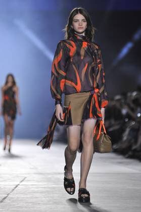 Milan Fashion Week, Women Spring Summer 2016. Milano, Moda Donna, Primavera Estate 2016. VERSACE catwalk Pictured: Models  RiccardoxGiordanox Fotosicki