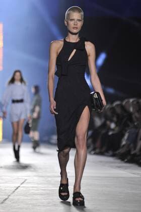 Milan Fashion Week, Women Spring Summer 2016. Milano, Moda Donna, Primavera Estate 2016. VERSACE catwalk Pictured: Models  RiccardoxGiordanox Fotosicki