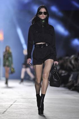 Milan Fashion Week, Women Spring Summer 2016. Milano, Moda Donna, Primavera Estate 2016. VERSACE catwalk Pictured: Models  RiccardoxGiordanox Fotosicki