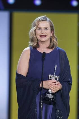 British actress Emily Watson receives the 2015 Donostia Award during the official ceremony at 63rd Donostia Zinemaldia (San Sebastian International Film Festival) in San Sebastian, Spain. September 25, 2015.  (20150925098)