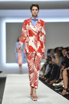 Milan Fashion Week, Women Spring Summer 2016. ERMANNO SCERVINO catwalk Pictured: Models  RiccardoxGiordanox Fotosicki