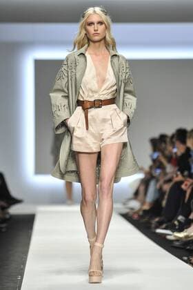 Milan Fashion Week, Women Spring Summer 2016. ERMANNO SCERVINO catwalk Pictured: Models  RiccardoxGiordanox Fotosicki