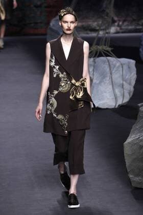 Milan Fashion Week, Women Spring Summer 2016. MARRAS catwalk Pictured: models  Fotosicki