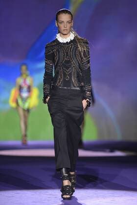 Milan Fashion Week, Women Spring Summer 2016. DSQUARED catwalk Pictured: Models  RiccardoxGiordanox Fotosicki