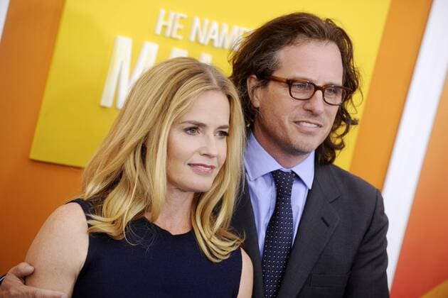 Elisabeth Shue mit Gatte Davis Guggenheim bei der Premiere des Dokumentarfilms He Named Me Malala Malala - Ihr Recht auf Bildung im Ziegfeld Theater. New York, 24.09.2015 Foto:xD.xVanxTinex xFuturexImage