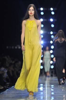 Milan Fashion Week, Women Spring Summer 2016. RICHMOND catwalk Pictured: Models  RiccardoxGiordanox Fotosicki