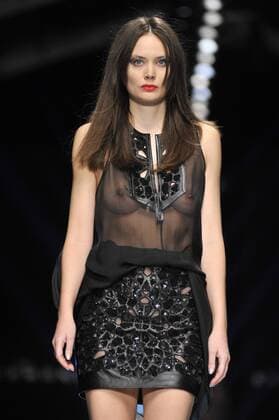 Milan Fashion Week, Women Spring Summer 2016. RICHMOND catwalk Pictured: Models  RiccardoxGiordanox Fotosicki