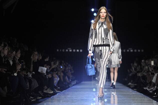 Milan Fashion Week, Women Spring Summer 2016. RICHMOND catwalk Pictured: Models  RiccardoxGiordanox Fotosicki