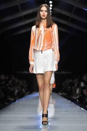 Milan Fashion Week, Women Spring Summer 2016. RICHMOND catwalk Pictured: Models  RiccardoxGiordanox Fotosicki