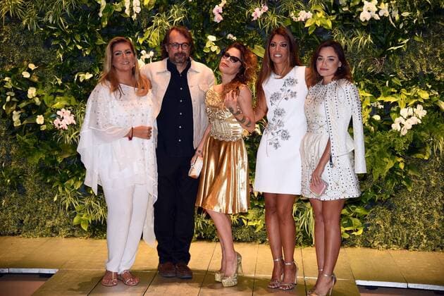Milan Fashion Week, Women Spring Summer 2016. LAURA BIAGIOTTI arrivals - pictures: Romina Power Yari Carrisi Naike Crivelli Lavinia Biagiotti Romina Carrisi  SimonaxChioccia Fotosicki